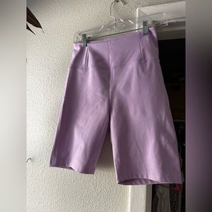 Girlfriend Collective Lilac High Rise Bike Shorts